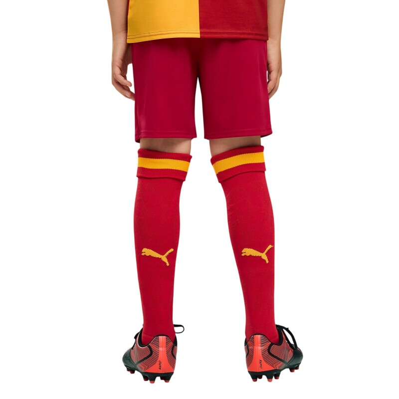 Puma Galatasaray 26/27 Futbol Sarı-Kırmızı Çocuk Şort - Puma (1)