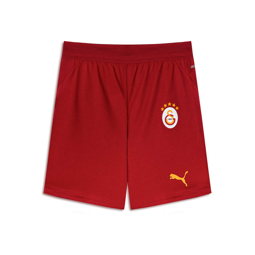 Puma Galatasaray 26/27 Futbol Sarı-Kırmızı Çocuk Şort - 3