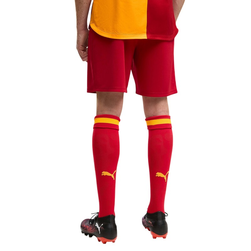 Puma Galatasaray 26/27 Futbol Sarı-Kırmızı Erkek Şort - Puma (1)