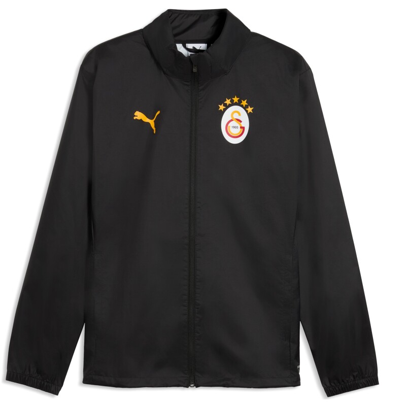 Puma Galatasaray All-Weather Jr Siyah Çocuk Yağmurluk - Puma
