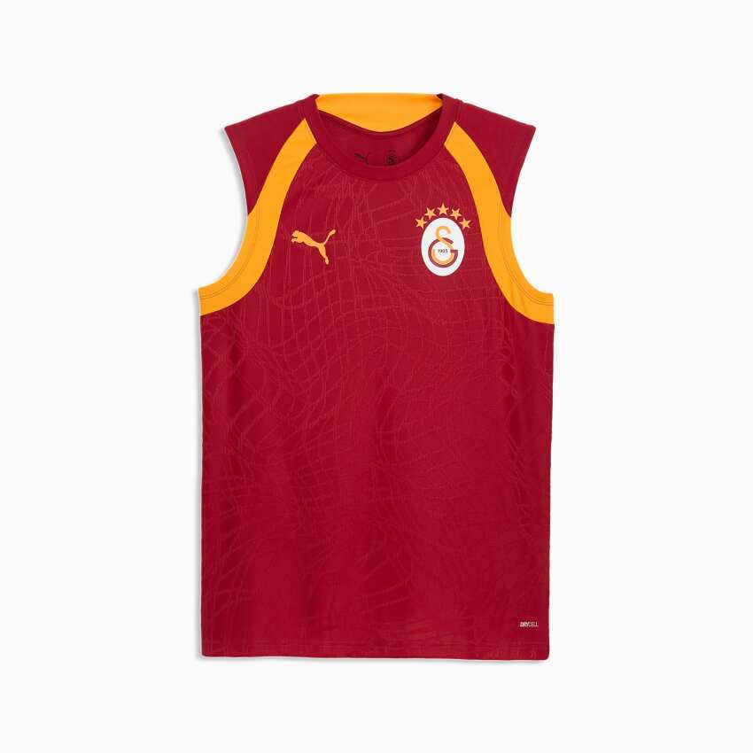 Puma Galatasaray Antrenman Sarı-Kırmızı Erkek Forma - 1