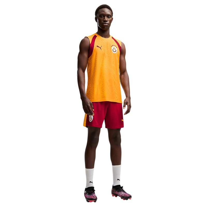 Puma Galatasaray Antrenman Sarı-Kırmızı Erkek Forma - 3