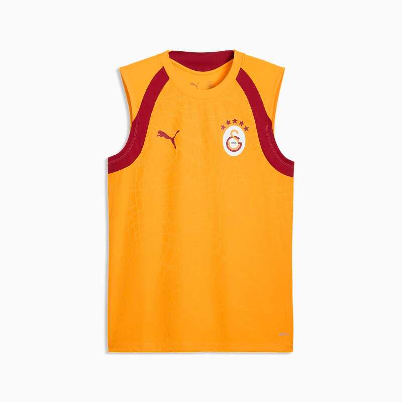Puma Galatasaray Antrenman Sarı-Kırmızı Erkek Forma - 4