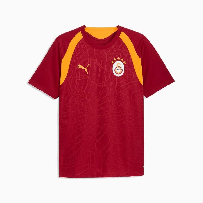 Puma Galatasaray Antrenman Sarı-Kırmızı Erkek Forma - 4