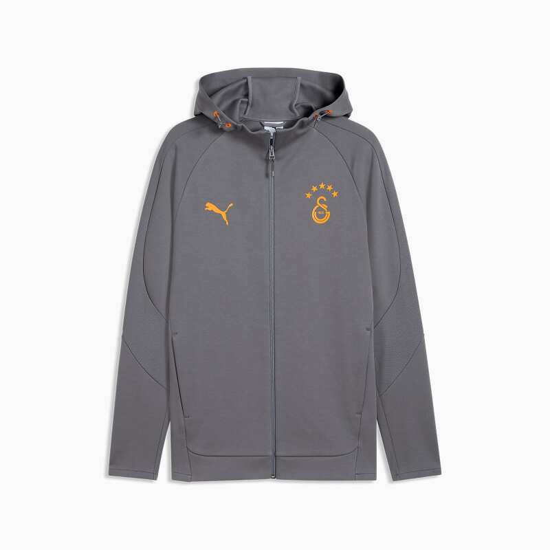 Puma Galatasaray Evostripe Gri Erkek Sweatshirt - 4