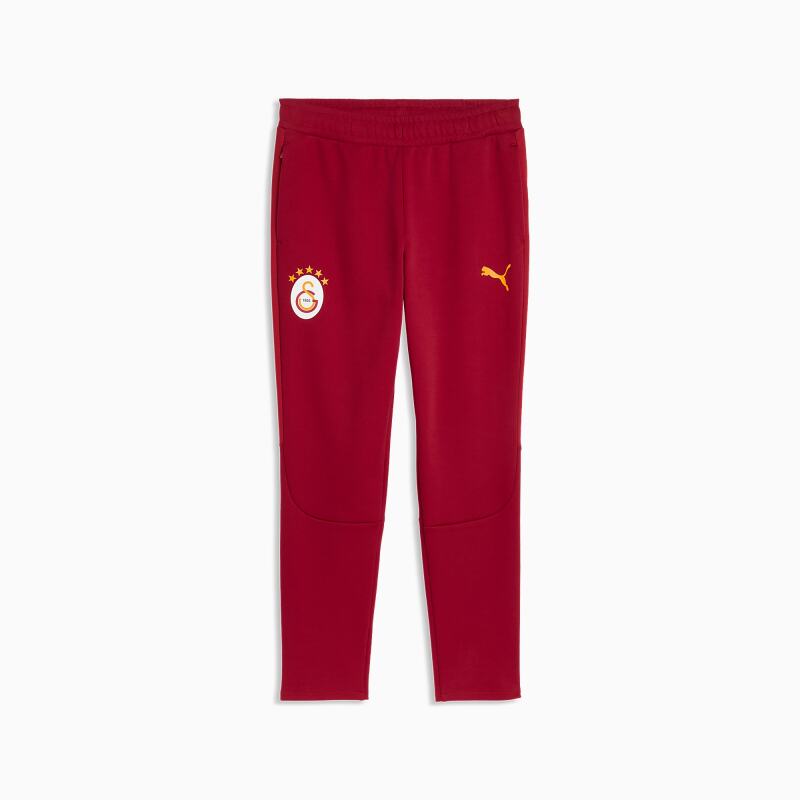 Puma Galatasaray Evostripe Sarı-Kırmızı Erkek Eşofman Altı - 4