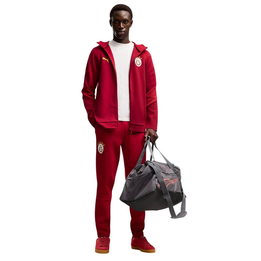 Puma Galatasaray Evostripe Sarı-Kırmızı Erkek Sweatshirt - 3