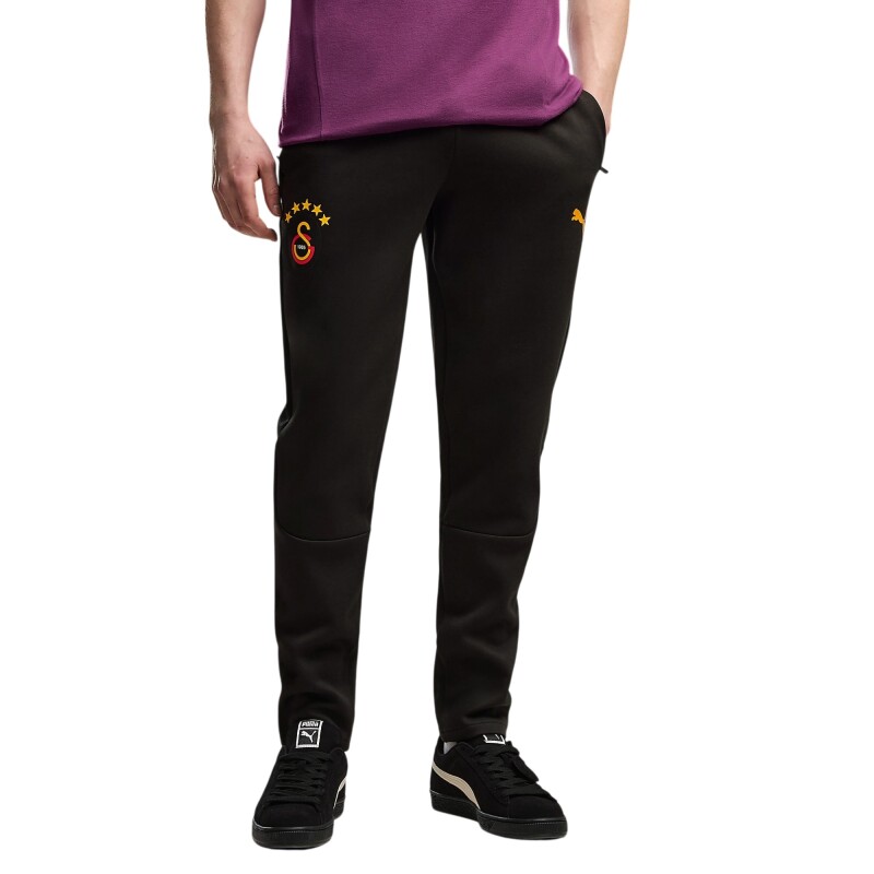 Puma Galatasaray Evostripe Siyah Erkek Eşofman Altı - Puma