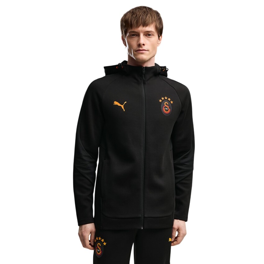 Puma Galatasaray Evostripe Siyah Erkek Sweatshirt - 1