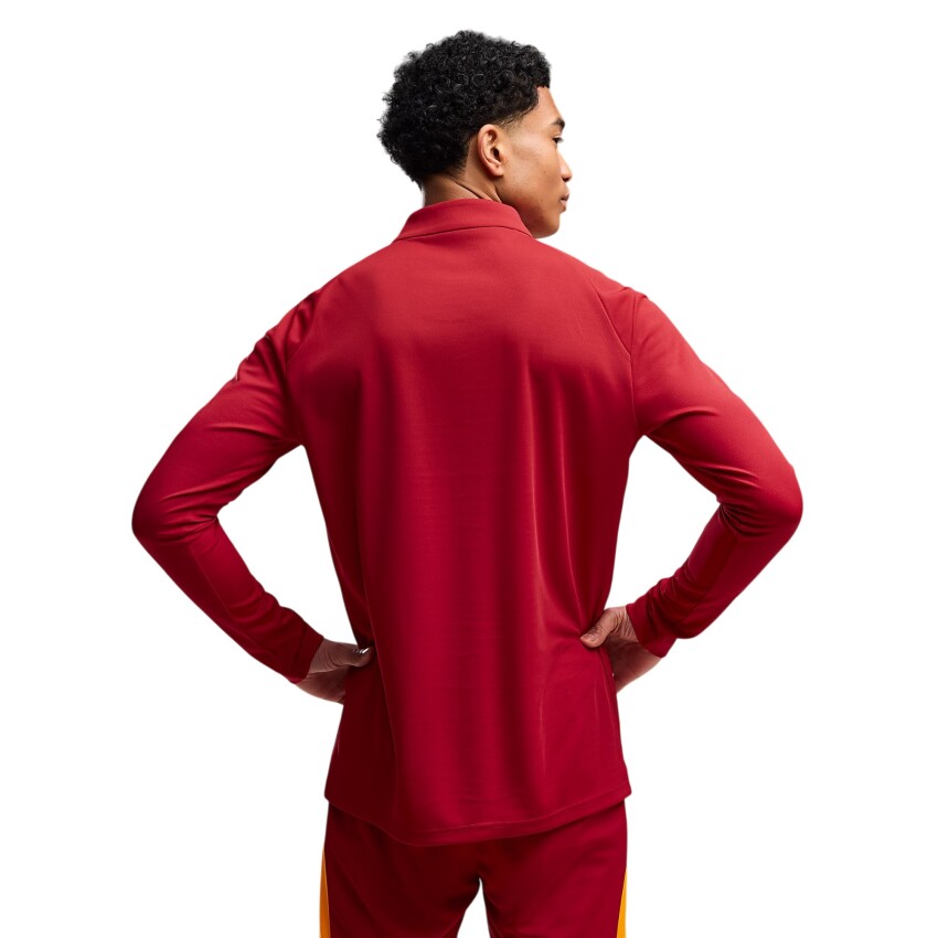 Puma Galatasaray Fermuarlı Dar Kesim Antrenman Sarı-Kırmızı Erkek Eşofman Üstü - 2