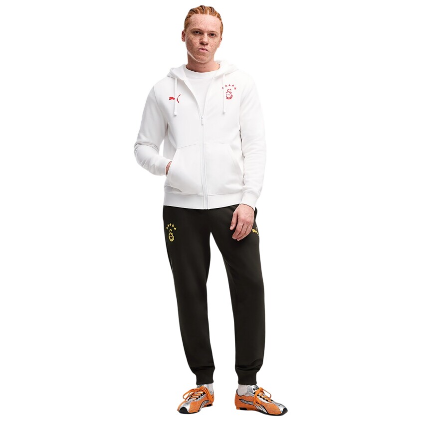 Puma Galatasaray FtblESSENTIALS Beyaz Erkek Sweatshirt - 3
