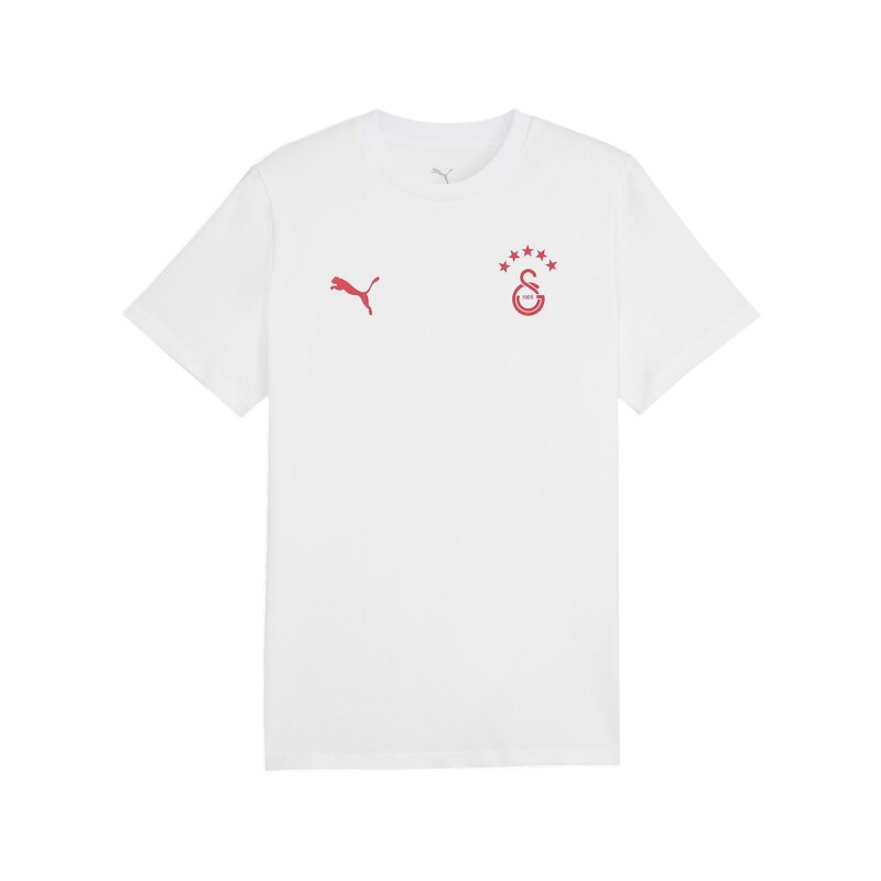 Puma Galatasaray FtblESSENTIALS Beyaz Erkek Tshirt - Puma