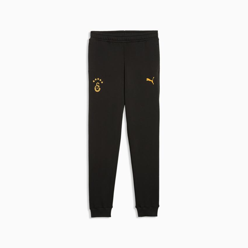 Puma Galatasaray FtblESSENTIALS Genç Siyah Çocuk Eşofman Altı - 4