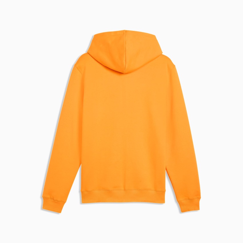 Puma Galatasaray FtblESSENTIALS Kapüşonlu Sarı-Kırmızı Erkek Sweatshirt - 5