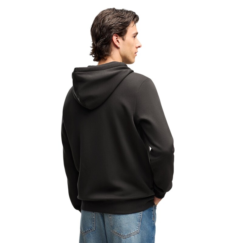 Puma Galatasaray FtblESSENTIALS Kapüşonlu Siyah Erkek Sweatshirt - Puma (1)