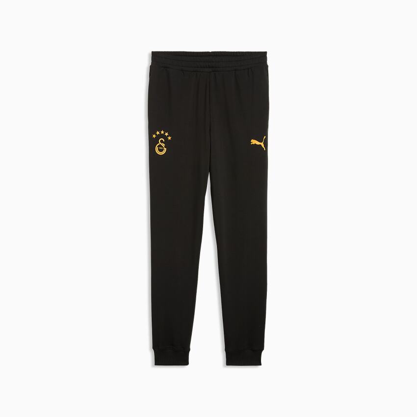 Puma Galatasaray FtblESSENTIALS Siyah Erkek Eşofman Altı - 4