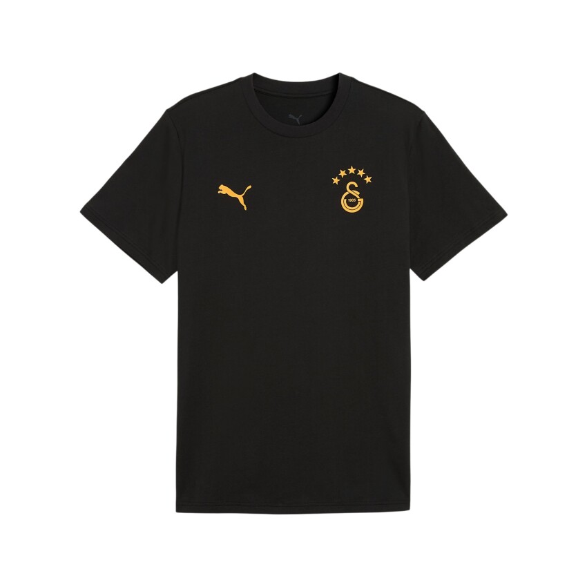 Puma Galatasaray FtblESSENTIALS Siyah Erkek Tshirt - 1