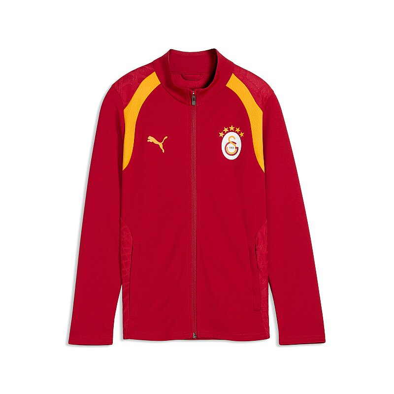 Puma Galatasaray Training Jr Sarı-Kırmızı Çocuk Eşofman Üstü - Puma