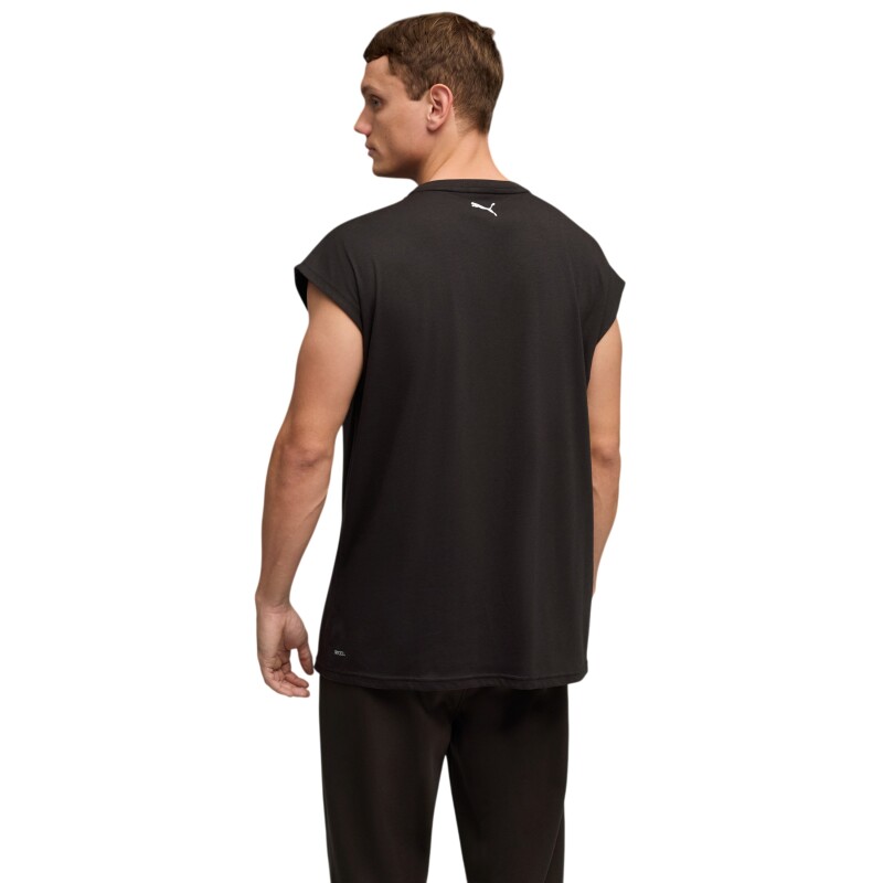 Puma Graphic Cutoff Tank Siyah Erkek Atlet - Puma (1)