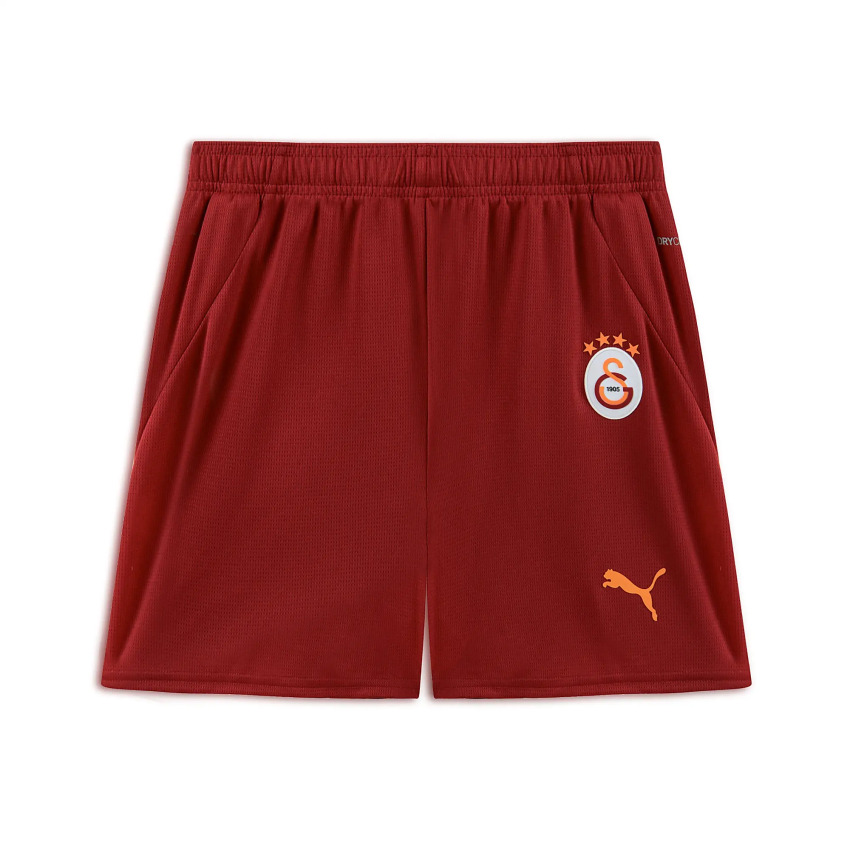 Puma Galatasaray S.K. 24/25 Genç İç Saha Kırmızı Çocuk Şort - Puma