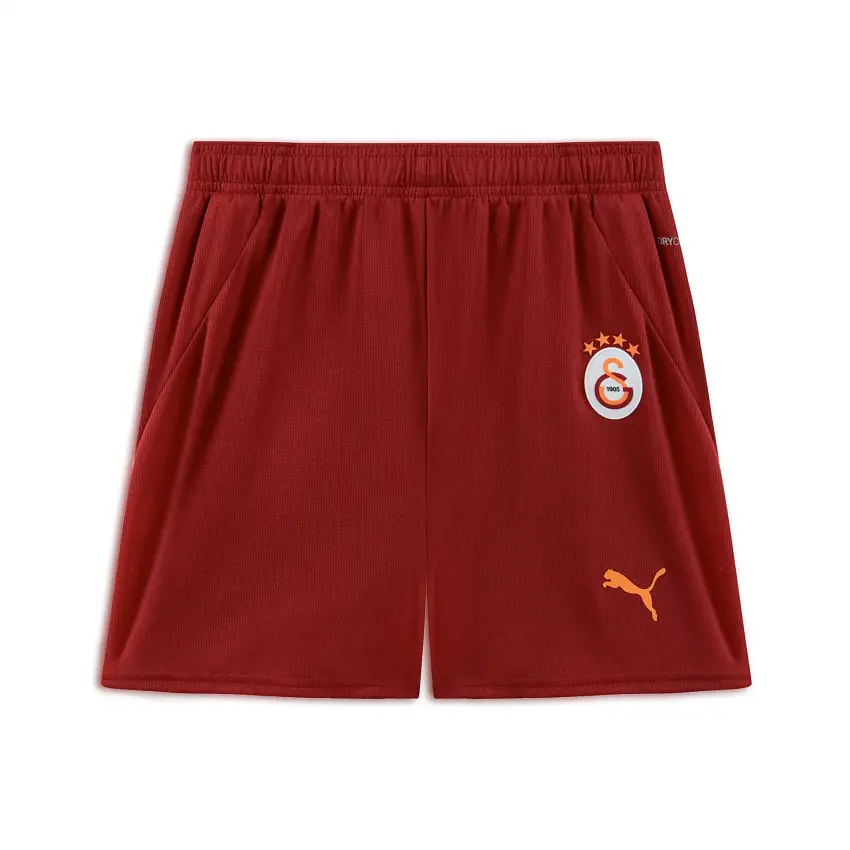 Puma Galatasaray S.K. 24/25 Genç İç Saha Kırmızı Çocuk Şort - 1