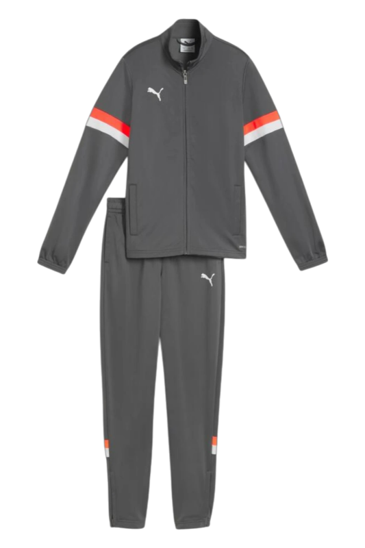 Puma IndividualRise Tracksuit Jr Gri Çocuk Eşofman Takımı - Puma