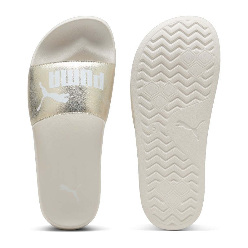 Puma Leadcat 2.0 Metallic Whisper Sarı Kadın Terlik - 5