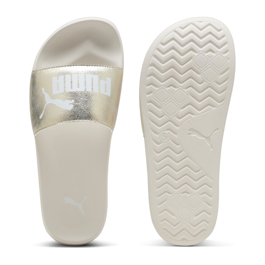 Puma Leadcat 2.0 Metallic Whisper Sarı Kadın Terlik - 5