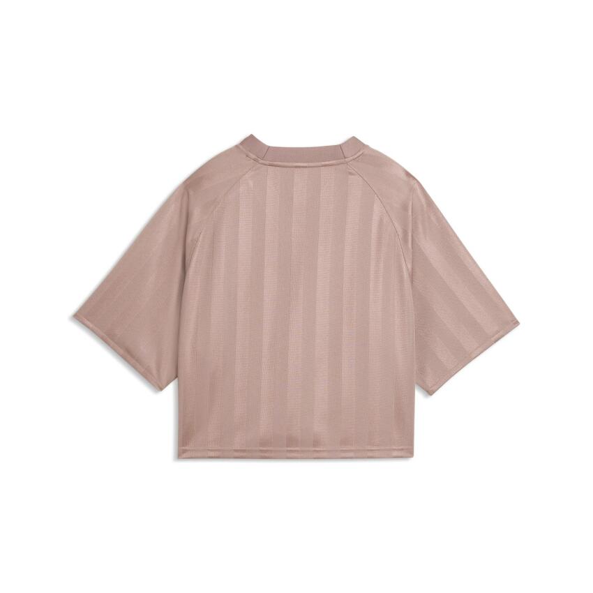 Puma League Jersey Top Pembe Kadın Tshirt - 5