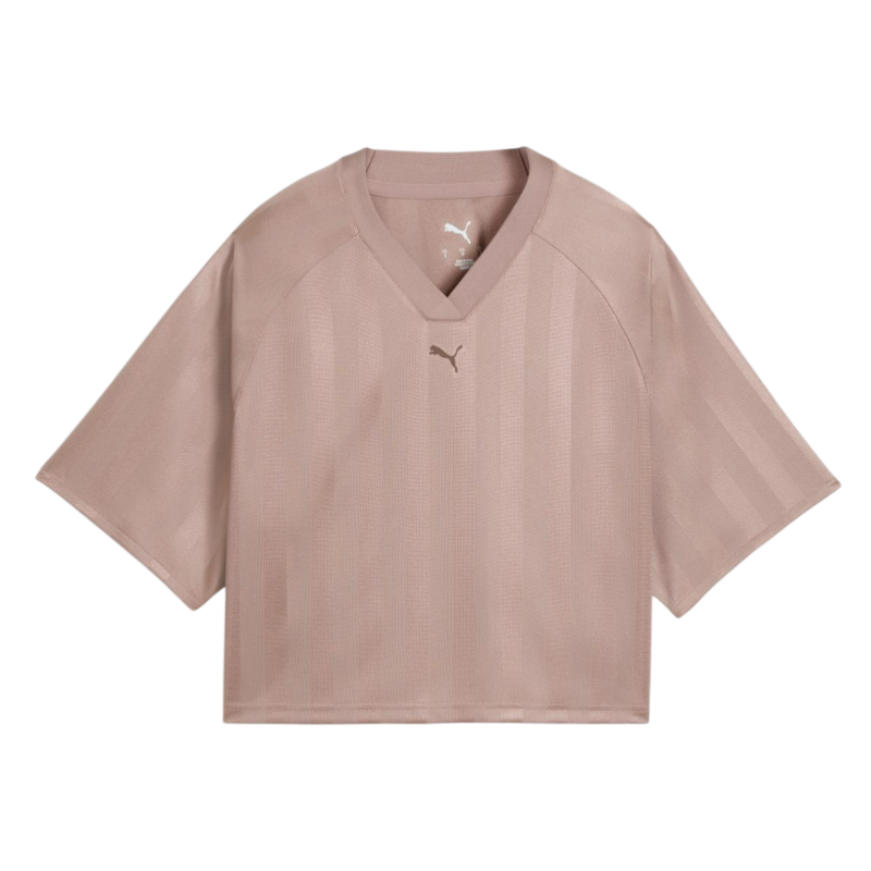 Puma League Jersey Top Pembe Kadın Tshirt - 4