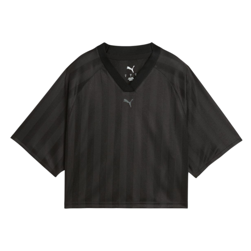 Puma League Jersey Top Siyah Kadın Tshirt - Puma