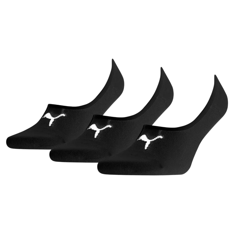 Puma Footie 3P Siyah Unisex Çorap 