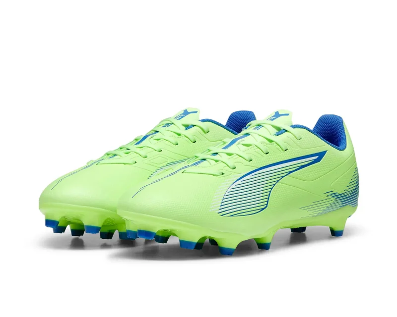 Puma Ultra 5 Play FG/AG Jr Yeşil Çocuk Krampon - 3