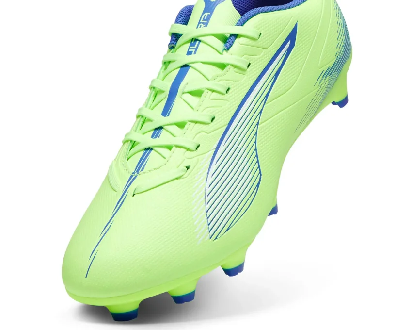 Puma Ultra 5 Play FG/AG Jr Yeşil Çocuk Krampon - 5