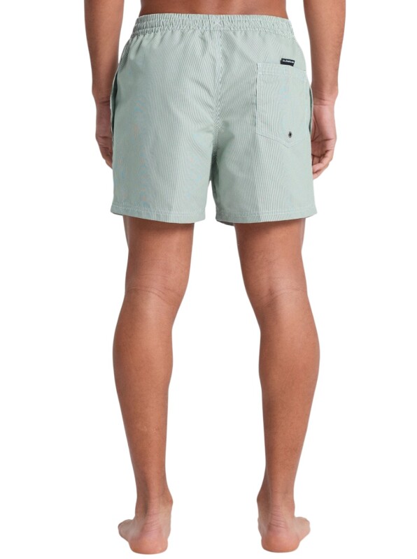Quiksilver Deluxe 15 Haki Erkek Mayo - 3