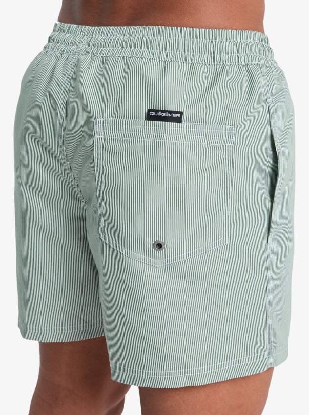 Quiksilver Deluxe 15 Haki Erkek Mayo - 5