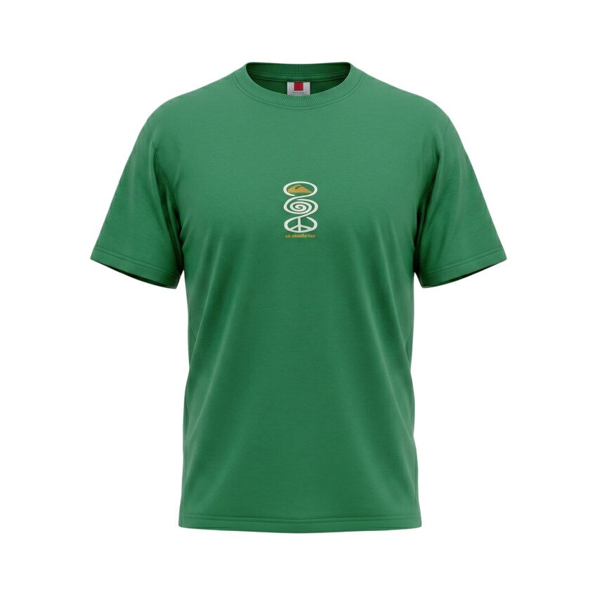 Quiksilver Harmony Spiral Yeşil Erkek Tshirt - 1