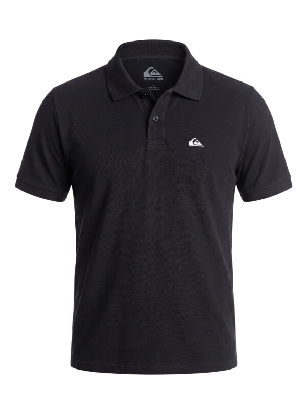 Quiksilver Pinnacle Siyah Erkek Polo Tshirt - Quiksilver