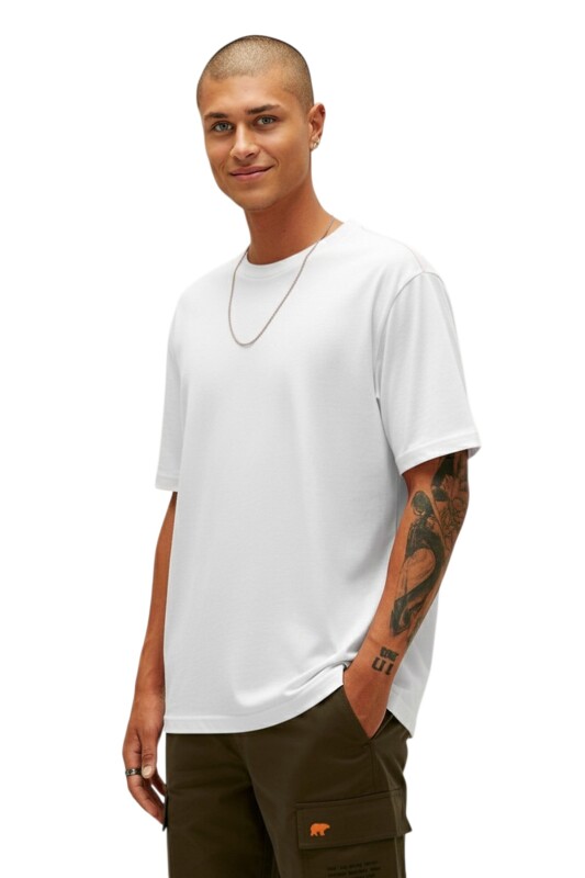 Bad Bear Routine Basic Beyaz Erkek Tshirt - Bad Bear (1)