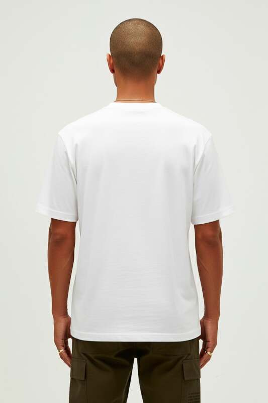 Bad Bear Routine Basic Beyaz Erkek Tshirt - 3