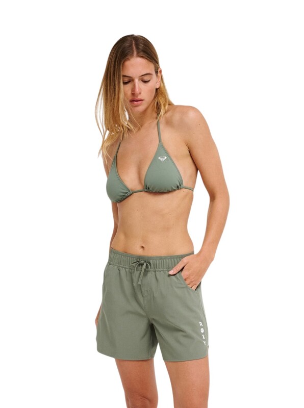 Roxy RX WV 5 Ich BS Yeşil Kadın Şort - Roxy