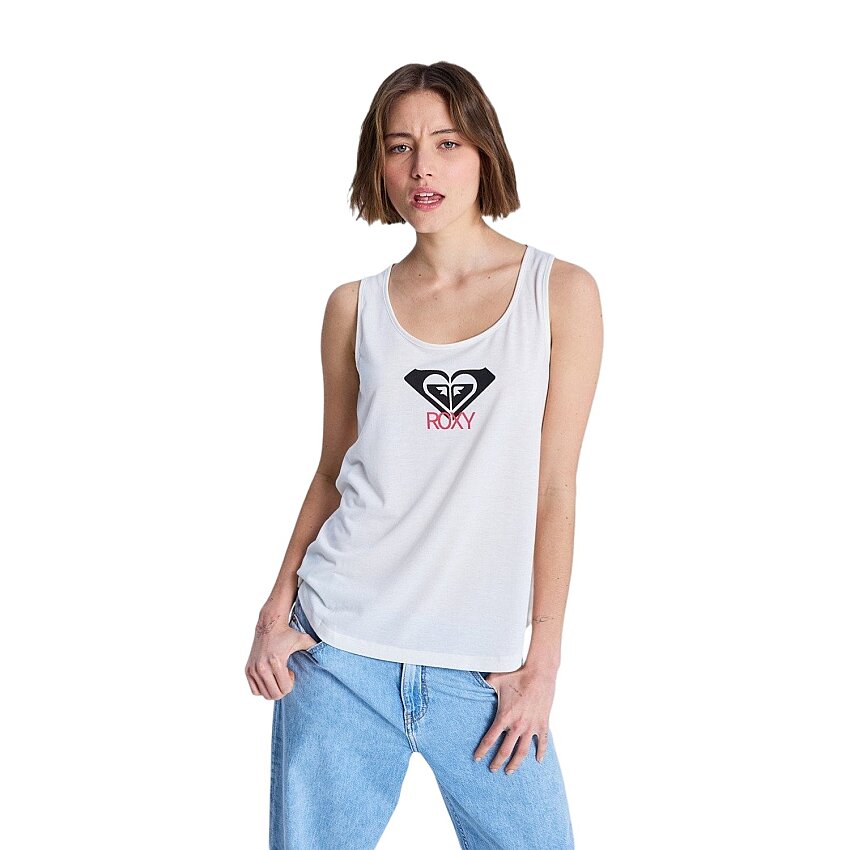Roxy Surfclassic Tan Beyaz Kadın Atlet - 1