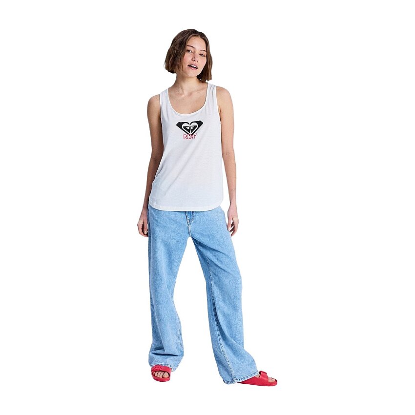 Roxy Surfclassic Tan Beyaz Kadın Atlet - 3