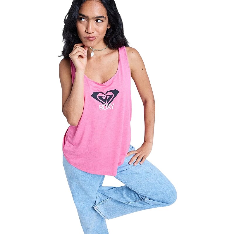 Roxy Surfclassic Tan Fuşya Kadın Atlet - Roxy