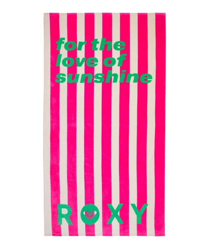 Roxy Trouble In Town Pembe Beyaz Havlu - Roxy