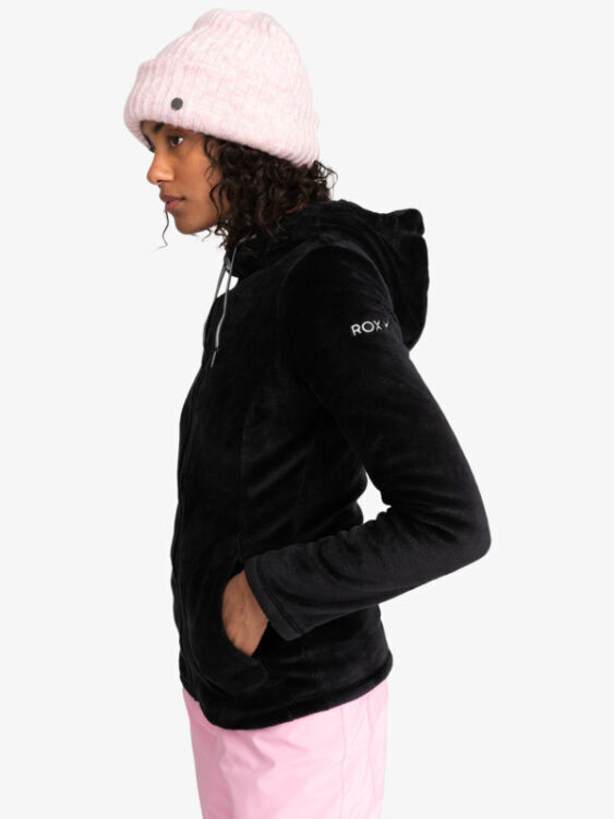 Roxy TUNDRA FLEECE SİYAH Kadın Polar - Roxy (1)