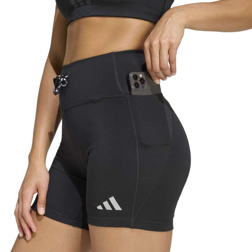 Adidas Run Essentials Kısa Siyah Kadın Tayt - 5