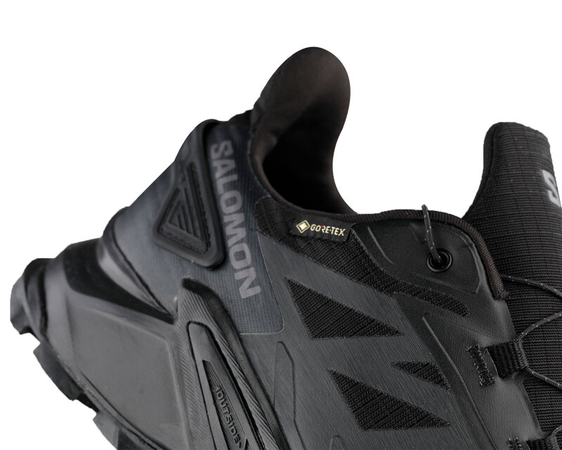 Salomon Supercross 4 GTX Siyah Erkek Koşu Ayakkabı - 5