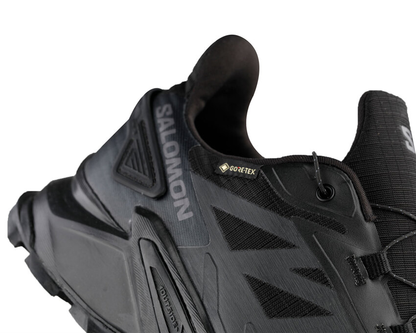 Salomon Supercross 4 GTX Siyah Erkek Koşu Ayakkabı - 5