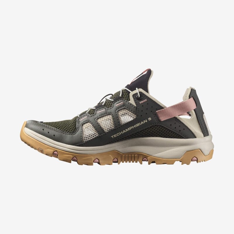 Salomon Techamphibian 5 Haki Kadın Outdoor Ayakkabı - Salomon (1)